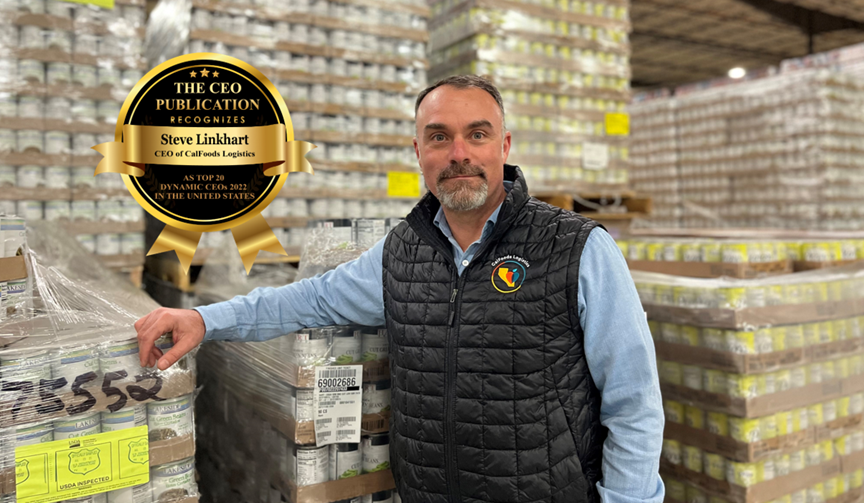 CalFoods Logistics CEO Steve Linkhart Named Top 20 CEOs in America